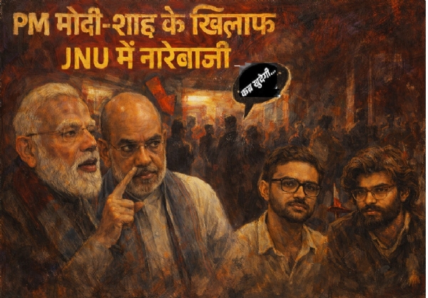 जेएनयू में विवादास्पद नारे जेएनयू में विवादास्पद नारे
