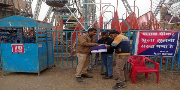 मेला रामनगरिया में घटिया व कटी वायरिंग के प्रयोग करने पर रोक, अधिकारियों ने की चेकिंग