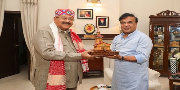 सद्भावना सम्मेलन में पहुंचे मुख्यमंत्री डॉ. सरमा