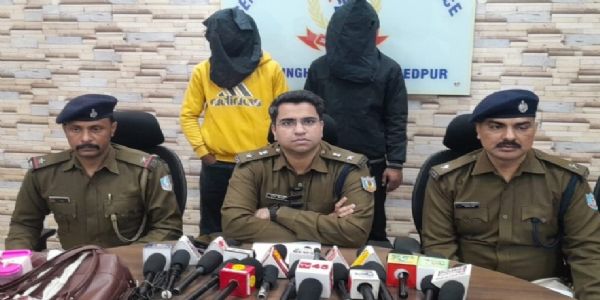 छिनतई मामले में दो आरोपित गिरफ्तार