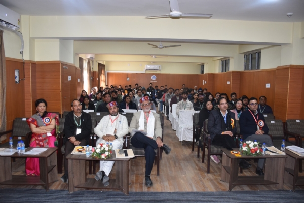 दो दिवसीय राष्ट्रीय सेमिनार न्यूट्री कॉन 2026 के शुभारंभ अवसर पर।