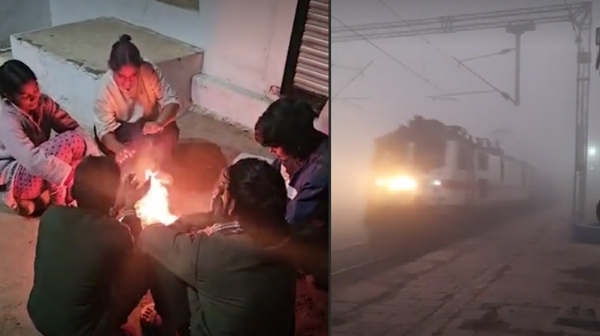 मध्य प्रदेश में कड़ाके की सर्दी का कहर, कोहरे से रेल यातायात प्रभावित