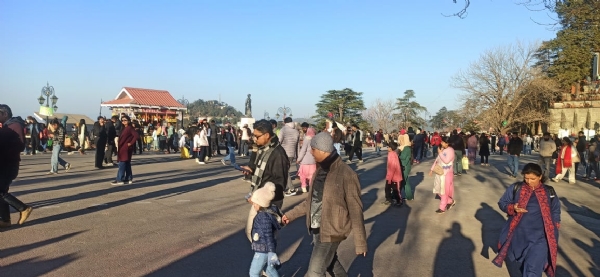 शिमला में धूप