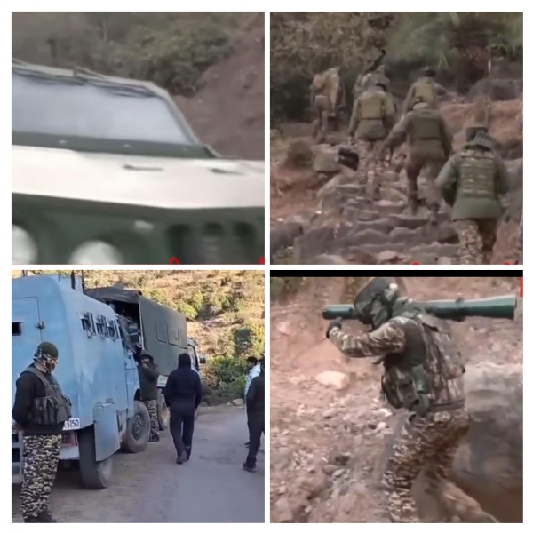 Security forces continue search operation in Kathua, Jaish hideout destroyed, suspicious items recovered, one soldier injured