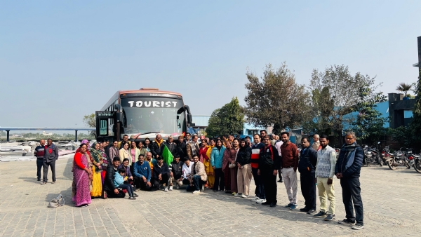 चित्तौड़गढ़ से बाराबंकी चिकित्सा शिविर के लिए रवाना हुई टीम