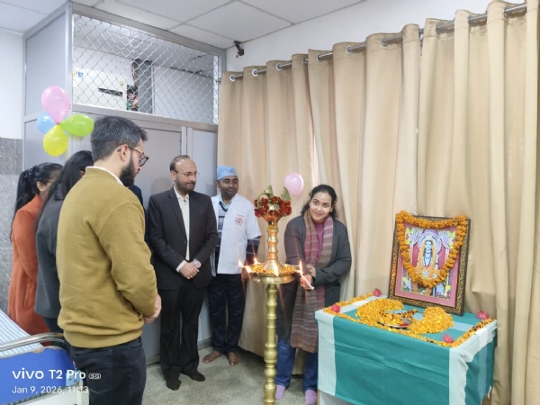 गोरखनाथ चिकित्सालय में डायलिसिस विभाग के द्वितीय यूनिट का शुभारंभ*
