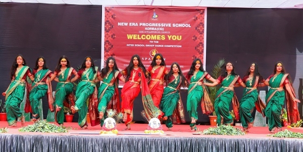 न्यू एरा प्रोग्रेसिव स्कूल में अंतर-विद्यालय समूह नृत्य प्रतियोगिता ‘स्पंदन’ का भव्य आयोजन