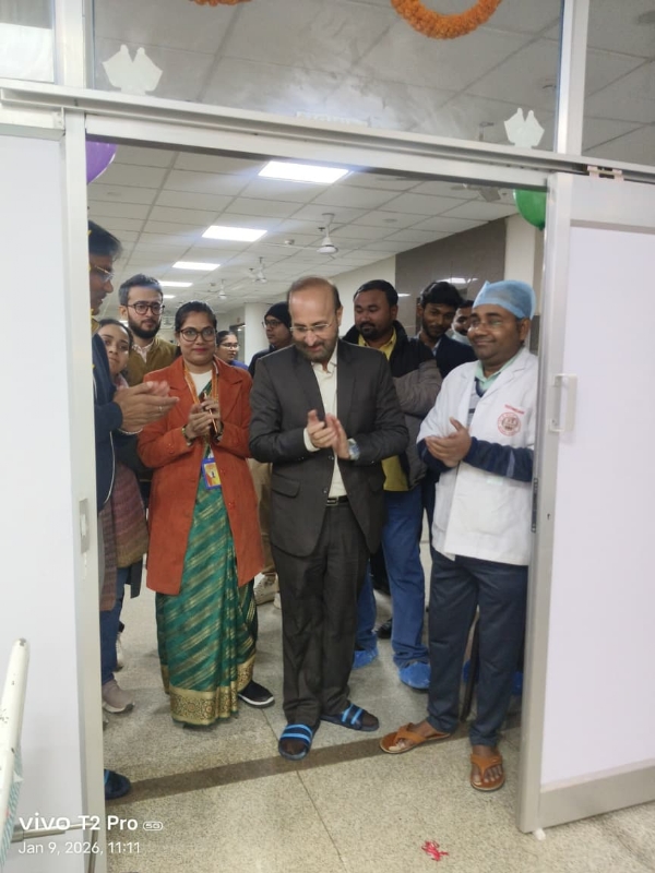 गोरखनाथ चिकित्सालय में डायलिसिस विभाग के द्वितीय यूनिट का शुभारंभ*