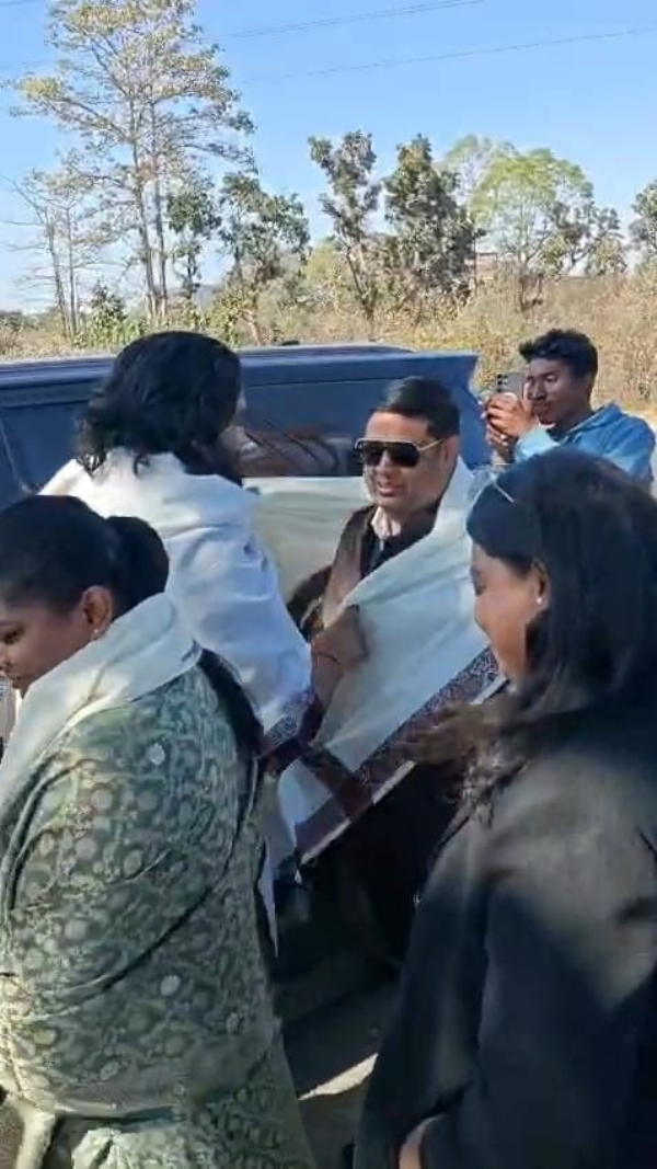 युवा कांग्रेस झारखंड प्रभारी व प्रदेश अध्यक्ष का खूंटी में स्वागत