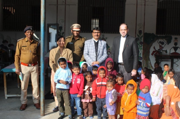 केंद्रीय जेल का निरीक्षण