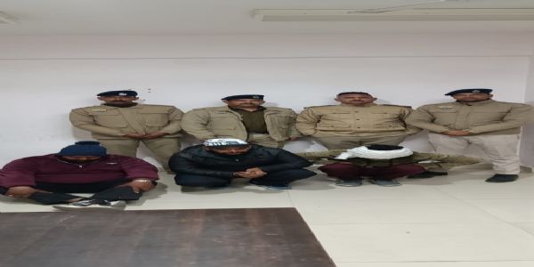 कांगड़ा पुलिस ने 20.19 ग्राम चिट्टे सहित पंजाब के तीन तस्कर किए गिरफ्तार