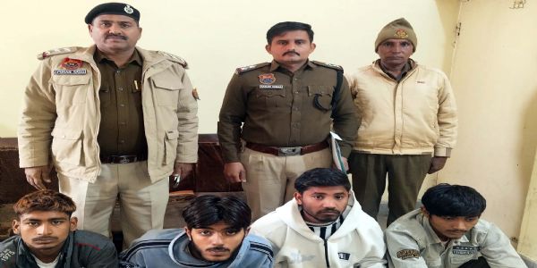 जींद : ट्रक चालक से लूटपाट करने के चार आरोपित काबू