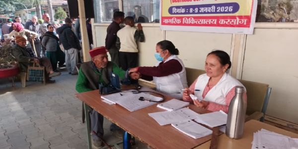 मंडी जिला के करसोग में आयोजित बहरेपन कैंप में की गई रिकॉर्ड 163 लोगों की जांच