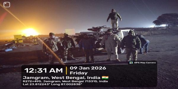 सीआईएसएफ मोहनपुर यूनिट की टीम ने अवैध कोयला जब्त किया