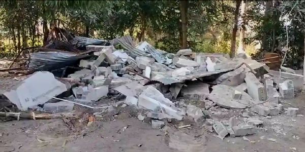 दुर्गापुर नगर निगम ने अवैध निर्माण के खिलाफ चलाया अभियान