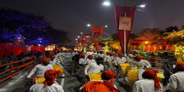 सोमनाथ स्वाभिमान पर्व की पालकी यात्रा में रही ढोल-ताशों की गूंज, भक्तों में उत्साह
