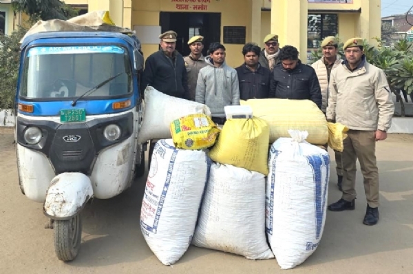 91 किलोग्राम डोडा के साथ तीन तस्कर गिरफ्तार