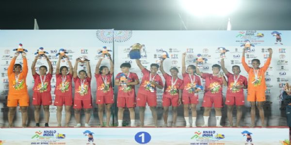 ओडिशा महिला टीम ने जीता  बीच सॉकर का स्वर्ण पदक