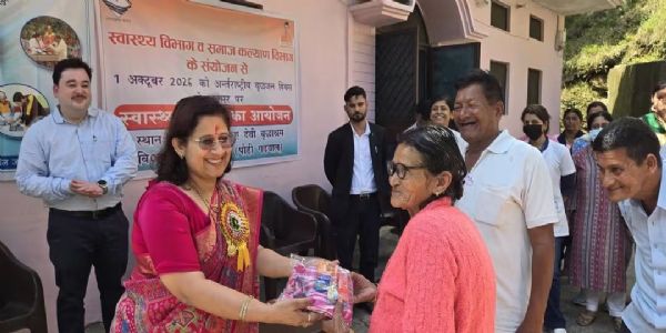 वृद्धाश्रम में 46 लोगों की जांच, 14 दिव्यांग प्रमाणपत्र बनाए
