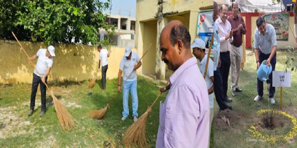 महाप्रबंधक उत्तर मध्य रेलवे ने किया वृंदावन रोड स्टेशन का निरीक्षण