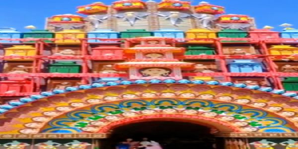 महल थीम के भव्य पंडाल में विराजेंगी मां दुर्गा, 16 लाख हाेंगे खर्च