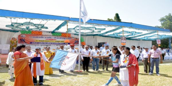 लक्ष्मण मैदान में प्रदेश की 640 बेटियों ने दिखायेंगी दमखम, 37 टीमों के बीच हॉकी का रोमांच शुरू
