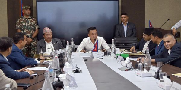 नेपाल विपद व्यवस्थापन की बैठक नेपाल विपद व्यवस्थापन की बैठक