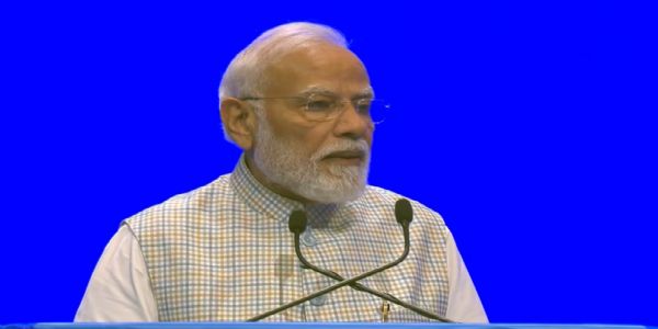 प्रधानमंत्री नरेन्द्र मोदी गुरुवार को 10वें इंडिया मोबाइल कांग्रेस को संबोधित करते हुए प्रधानमंत्री नरेन्द्र मोदी गुरुवार को 10वें इंडिया मोबाइल कांग्रेस को संबोधित करते हुए