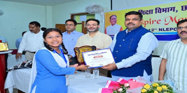 इंस्पायर अवार्ड योजना से बच्चों में नवाचार और वैज्ञानिक सोच को मिल रहा प्रोत्साहन : शिक्षा मंत्री गजेन्द्र यादव