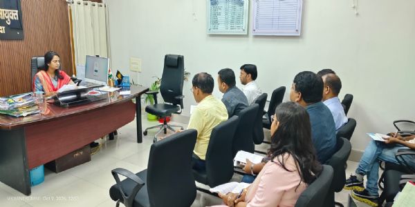 कृषि टास्क फोर्स की बैठक में प्राकृतिक खेती हेतु 150 हे० का चयन