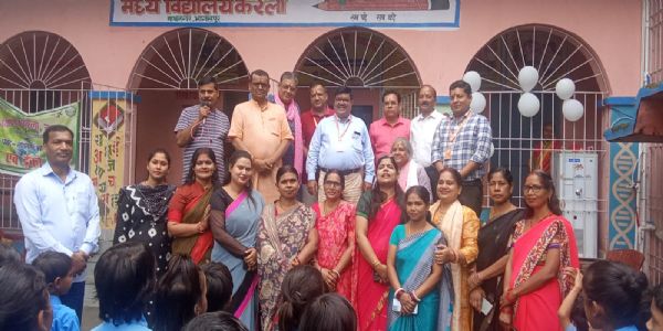 मध्य विद्यालय करेला नूरपुर में वॉटर प्यूरीफायर सह वाटर कूलर स्थापित, बच्चों को मिलेगा शुद्ध व शीतल पेयजल