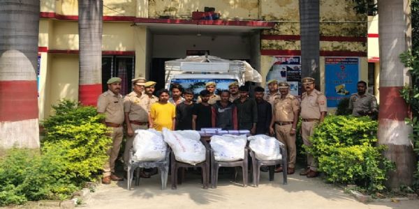 अमेठी में तार चोरी की तीन घटनाओं का खुलासा, सात अंतरजनपदीय आरोपित गिरफ्तार