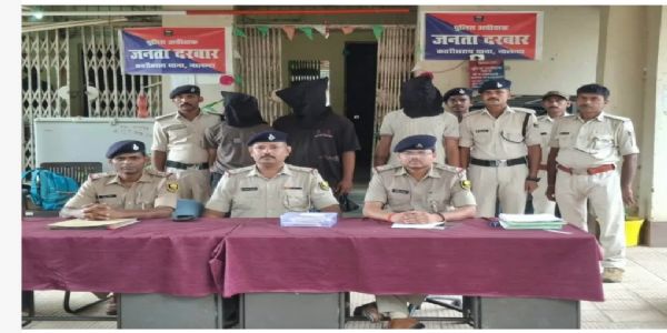 पैसे के लेन-देन के विवाद में बालक को बनाया बंधक, तीन गिरफ्तार