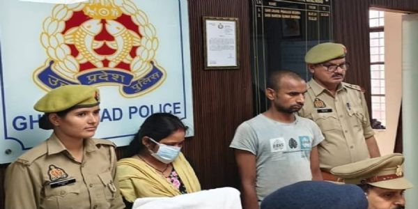 अवैध संबंधों में बाधा बन रहे पति की महिला ने प्रेमी संग मिलकर की हत्या, दाेनाें आराेपित गिरफ्तार