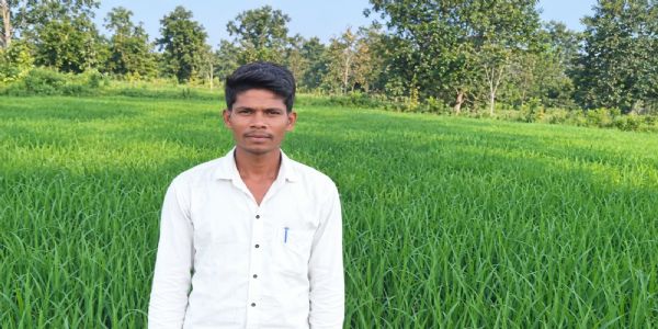 पीएम किसान सम्मान निधि योजना से कोरबा के किसान मुकेश मरावी को मिला आर्थिक संबल