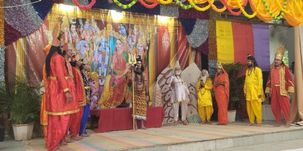 वाराणसी के केन्द्रीय कारागार में दस दिवसीय रामलीला मुकुट पूजन और नारद मोह से शुरू