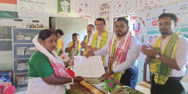 थानादारपारा आंगनबाड़ी केंद्र में आयोजित हुआ आंगन मिलन मेला