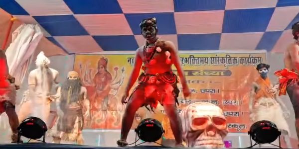 छपरा में नवरात्रि जागरण का हुआ आयोजन, देर रात्रि तक गूंजे माता के पारंपरिक भजन