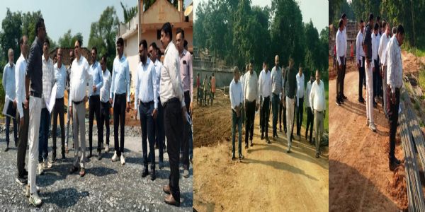 पीडब्ल्यूडी सचिव ने सड़कों, पुलों और भवनों का किया निरीक्षण, दिए आवश्यक निर्देश