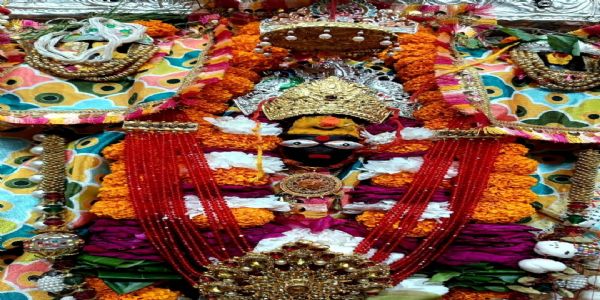 प्रयागराज : वृषभ पर सवार होकर मां कल्याणी ने शैलपुत्री स्वरूप में दिए दर्शन