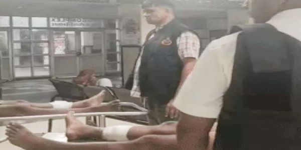 फरीदाबाद पुलिस की मध्यप्रदेश के पत्थर गैंग से हुई मुठभेड़,पांच गिरफ्तार
