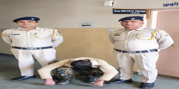 ठियोग के शीतला माता मंदिर में चोरी का आरोपी गिरफ्तार