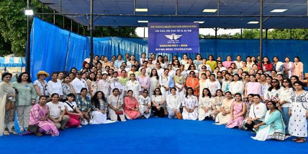 प्रयागराज के बमरौली एयरफोर्स में संगिनी फेस्ट से मिला महिला उद्यमियों को मंच
