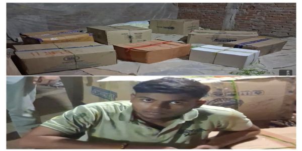 धमतरी जिला के भटगांव में अवैध पटाखों का जखीरा बरामद, 1.20 लाख रुपये के पटाखे जब्त