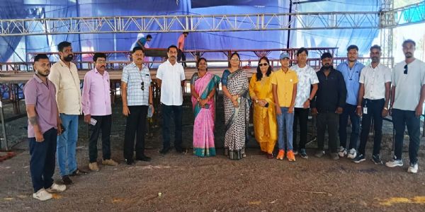 कोरबा : महापौर ने लिया रामलीला आयोजन की तैयारियों का जायजा