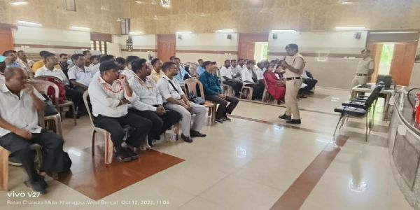 खड़गपुर रेल मंडल में रेलकर्मियों को अग्निशमन और अग्नि सुरक्षा का प्रशिक्षण