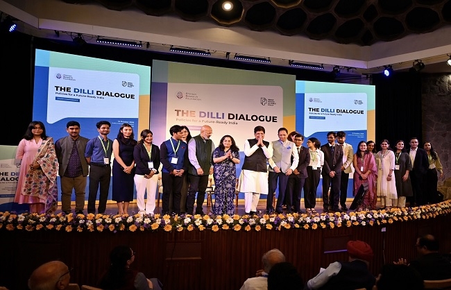 ‘द डिल्ली डायलॉग’ कार्यक्रम को संबोधित करते पीयूष गोयल ‘द डिल्ली डायलॉग’ कार्यक्रम को संबोधित करते पीयूष गोयल