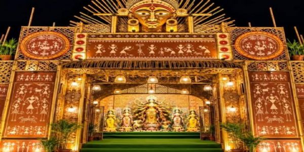हस्तशिल्प कला की थीम पर बनेगा ज्योति संगम का दुर्गा पूजा पंडाल
