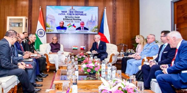चेक रिपब्लिक ने द्विपक्षीय वार्ता में 