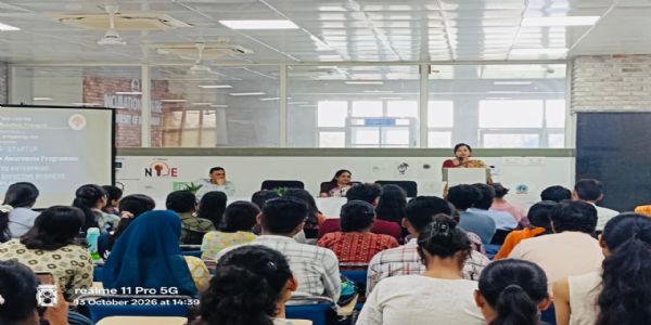 नए विचार को सफल और टिकाऊ उद्यम में बदलने के लिए सुव्यवस्थित बिजनेस प्लान जरूरी : डॉ. शेफाली नंदन